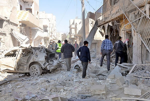’Halep’te bir tarih, kültür, medeniyet yok ediliyor’