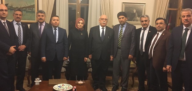 Derbent heyeti, Kültür ve Turizm Bakanı Avcı’yı ziyaret etti