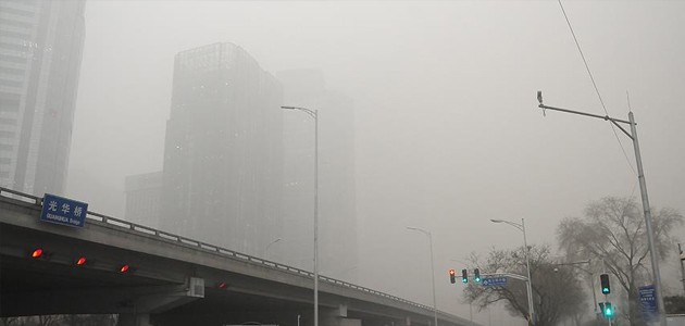 Çin’deki hava kirliliği ulaşımı da etkiledi