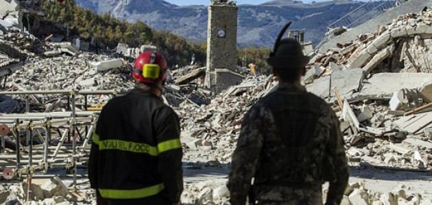 İtalya’da 5. 7 büyüklüğünde deprem
