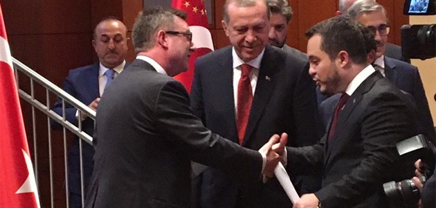 Cumhurbaşkanı Erdoğan Amerikalı yatırımcılarla bir araya geldi