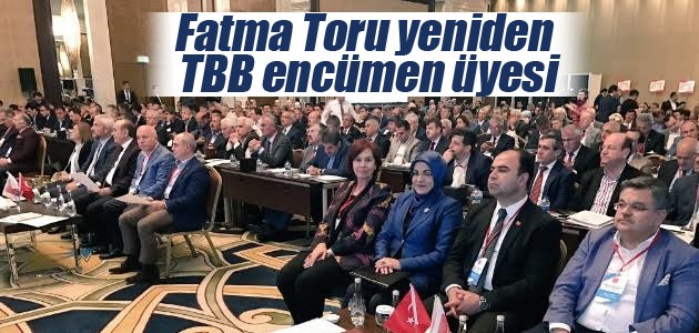Fatma Toru yeniden TBB encümen üyesi