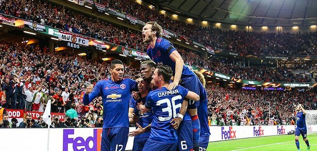 UEFA Avrupa Ligi’nde şampiyon Manchester United