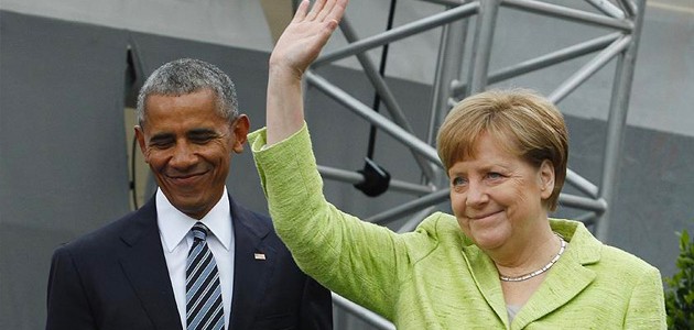 Merkel ve Obama Berlin’de panele katıldı