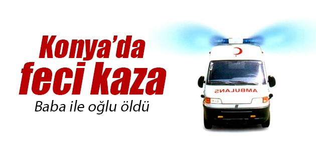 Konya’da otomobil şarampole devrildi: 2 ölü, 3 yaralı