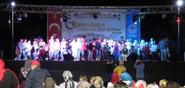 Beyşehir’de ramazan etkinlikleri