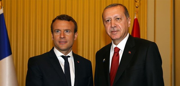 Erdoğan ve Macron Mescid-i Aksa’ya yönelik ihlalleri görüştü