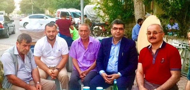 Akşehir Kaymakamı Türk’ten şehit ailelerine ziyaret