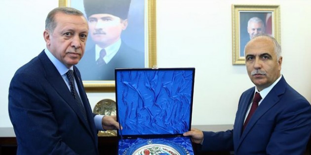 Cumhurbaşkanı Erdoğan Denizli Valiliğini ziyaret etti