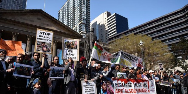 Avustralyalılardan Arakan’daki katliama tepki