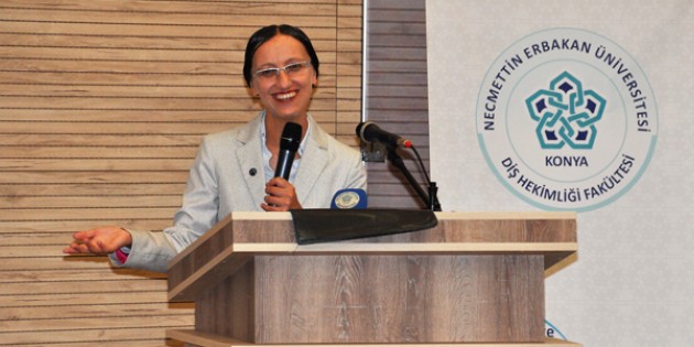 Dünyaca ünlü diş profesörü NEÜ’de konferans verdi