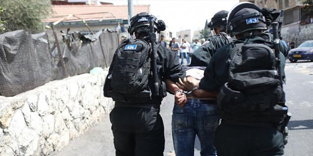 İsrail askerleri 16 Filistinliyi gözaltına aldı