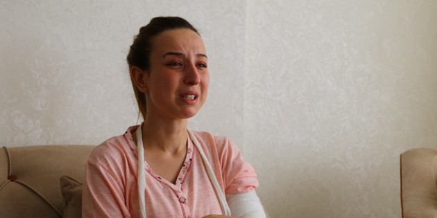 Konya’da eşi tarafından silahla yaralanan kadın yaşadıklarını anlattı