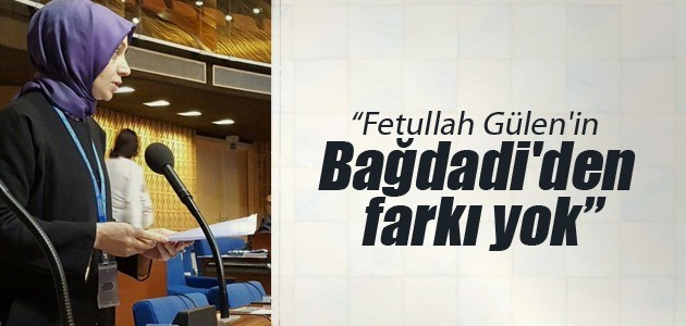 Leyla Şahin Usta: Fetullah Gülen’in Bağdadi’den farkı yok