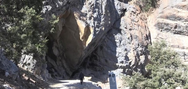 Konya’nın “mağara cenneti“ Çamlık