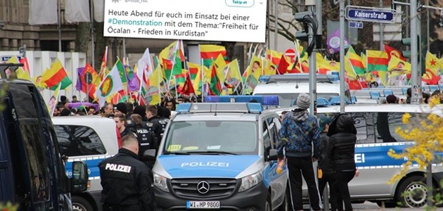 Frankfurt Başkonsolosluğundan polise “PKK“ tepkisi