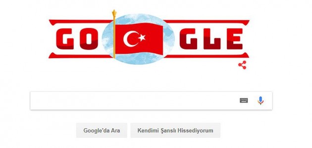 Google Cumhuriyet Bayramı’nı kutladı