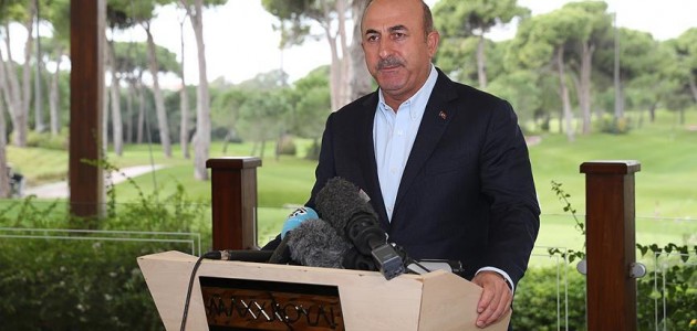 Dışişleri Bakanı Çavuşoğlu: PYD, YPG konusunda hassasiyetimiz ortadadır