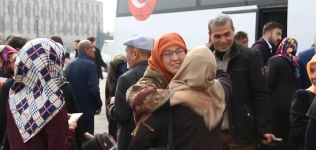 45 kişilik umreci kafilesi Konya’ya döndü