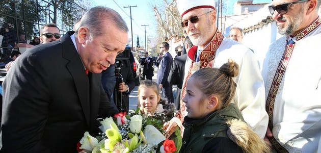 Cumhurbaşkanı Erdoğan Gümülcine’de