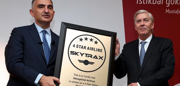 Atlasglobal’e Skytrax’tan tam not