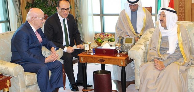 TBMM Başkanı Kahraman Kuveyt Başbakanı ile görüştü
