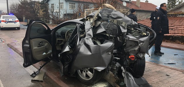 Konya’daki kazada ölü sayısı 2’ye yükseldi