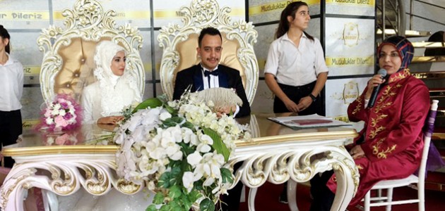Meram’da 2017’de 2 bin 572 nikah kıyıldı