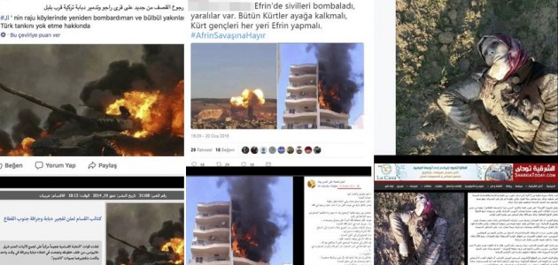Sosyal medyada Zeytin Dalı Harekatı’na kara propaganda