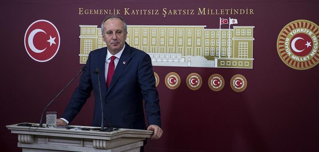 CHP Yalova Milletvekili İnce: CHP Genel Başkanlığına adayım