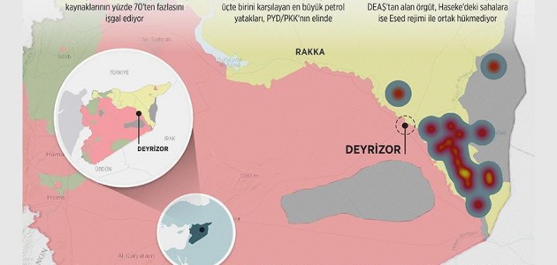 Suriye’nin enerji kaynakları da PYD/PKK işgalinde