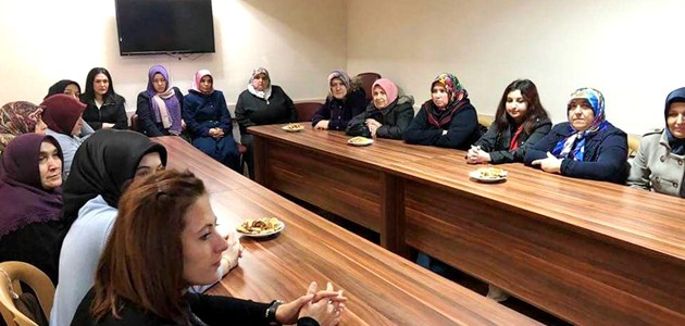 AK Parti Konya İl Kadın Kolları’ndan Seydişehir ziyareti
