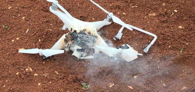Afrin’de teröristlerin “drone“una geçit yok