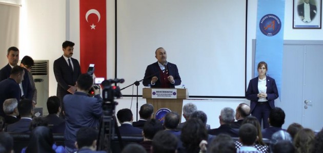 Dışişleri Bakanı Çavuşoğlu: Bu fırsatı ABD’nin çok iyi değerlendirmesi lazım