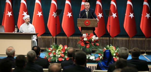Erdoğan il müftülerine seslendi: İşi hiç hafife almayalım