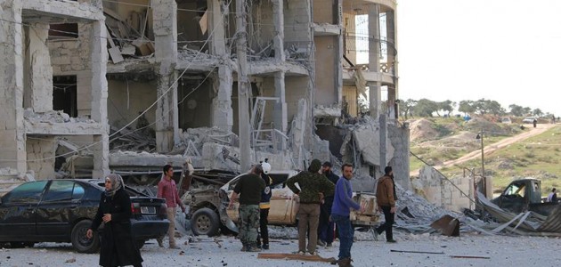 İdlib’e hava saldırısı: 5 ölü, 15 yaralı
