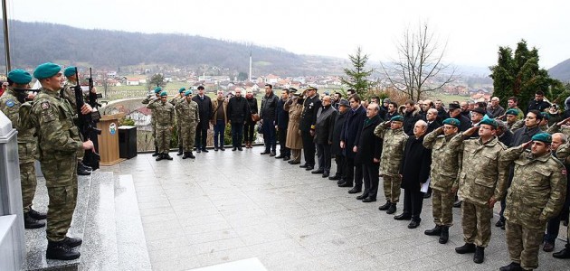 Bosna Hersek’teki Türk Şehitliğinde şehitler anıldı