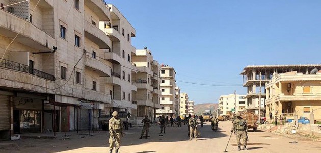 Afrin’de tuzaklanan patlayıcılar imha ediliyor