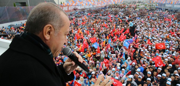 Erdoğan: Afrin’le beraber şimdi diriliş hareketi yeniden başladı