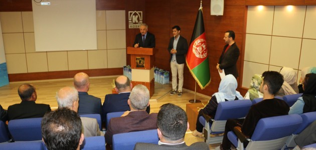 Afganlı yöneticilere verilen eğitim tamamlandı