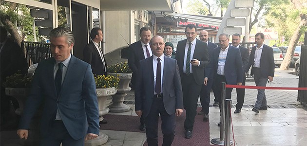 Ahmet Sorgun başkanlığındaki heyet YSK’yı ziyaret etti