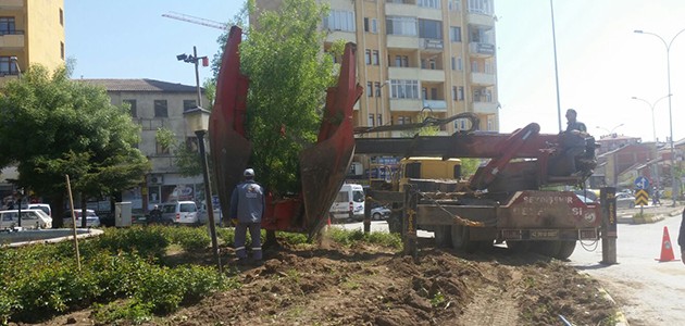 Seydişehir’de trafiği rahatlatacak çalışma