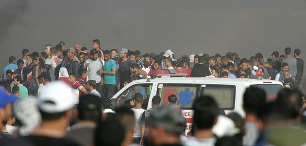 Gazze’de şehit sayısı 64’e yükseldi