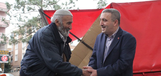 AK Parti Konya Milletvekili Adayı Mehmet Akif Yılmaz seçim çalışmalarını sürdürüyor