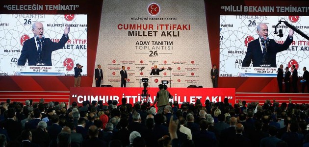 MHP’nin seçim beyannamesinde ’Güçlü Türkiye’ vurgusu