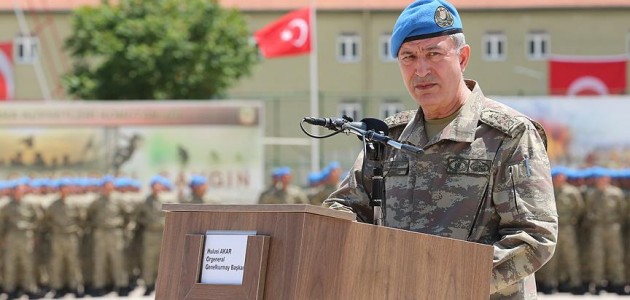 Genelkurmay Başkanı Orgeneral Akar: Terörle mücadelemiz aralıksız devam edecek