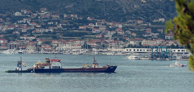 Hırvatistan’daki Türk gemisi limana çekildi