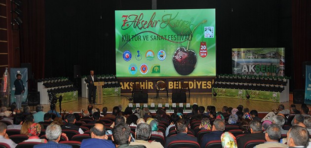 Akşehir’de kiraz festivali düzenlendi