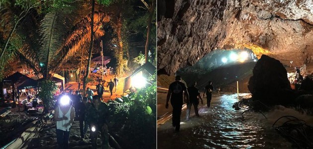 Musk’tan Tayland’da çocukların mahsur kaldığı mağaraya ziyaret