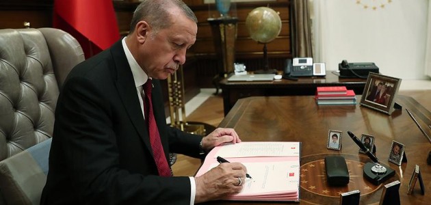 Cumhurbaşkanı Erdoğan Danıştaya 4 üye seçti
